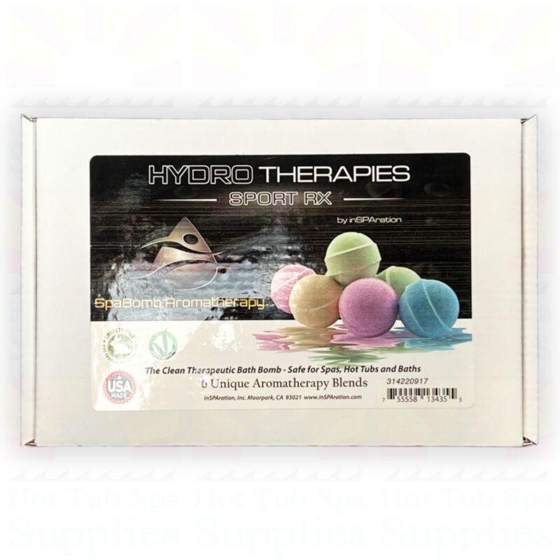 Hydro Therapies Sport RX SPABOMB 6-Pack Gift Set