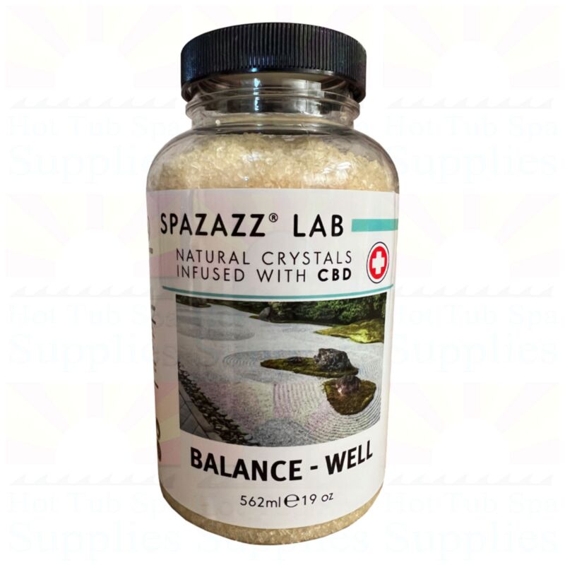 Spazazz Lab Infused w/CBD Crystals 19oz, Balance - Well