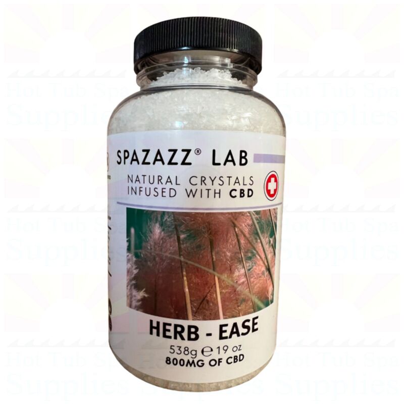 Spazazz Lab Infused w/CBD Crystals 19oz, Herb - Ease