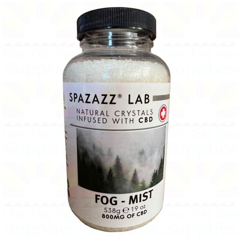 Spazazz Lab Infused w/CBD Crystals 19oz, Fog - Mist
